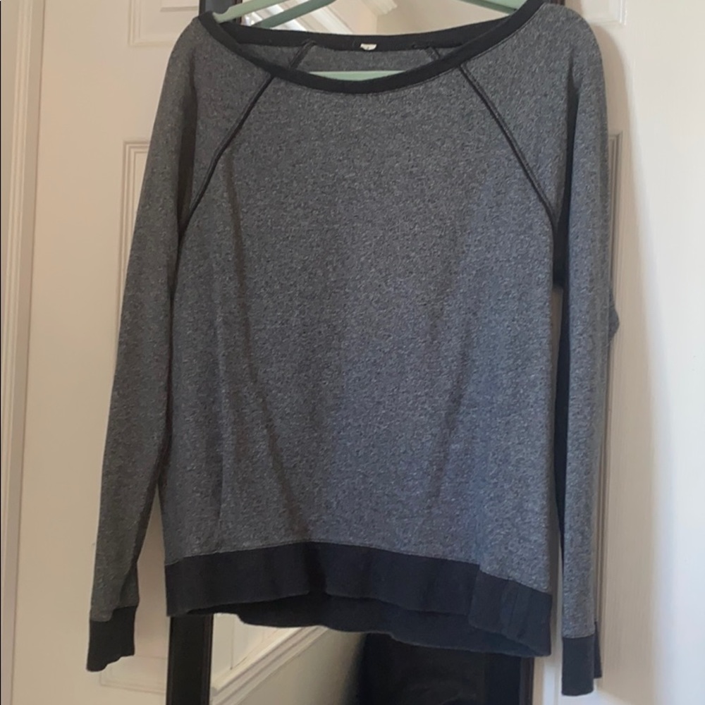 Grey Lululemon crew neck